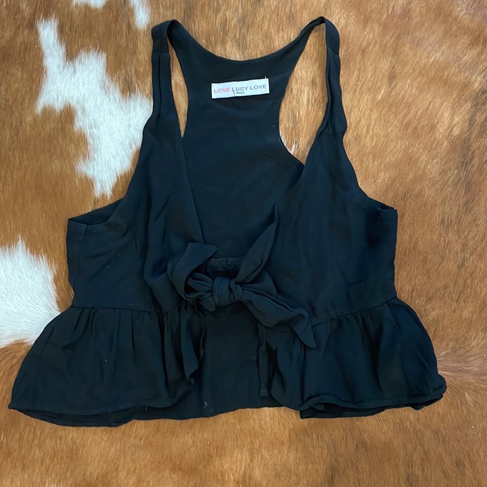 Tie Front Top